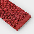 Plain Bruciato Knitted Silk Tie