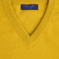 Plain Corona Cashmere V - Neck Sweater