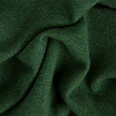 Plain Dark Green Cashmere Sweater