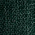 Plain Dark Green Knitted Cashmere Tie