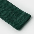 Plain Dark Green Knitted Cashmere Tie