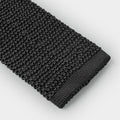 Plain Dark Navy Knitted Silk Tie