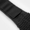 Plain Dark Nero Knitted Cashmere Tie