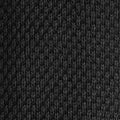 Plain Dark Nero Knitted Cashmere Tie