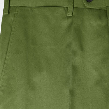 Plain Green Cotton Trousers