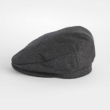 Plain Grey Lambswool Loden Harlem Cap