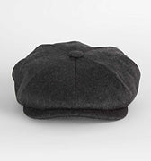 Plain Grey Loden Gatsby Cap