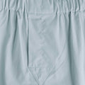 Plain Ice Blue Cotton Poplin Boxer Shorts