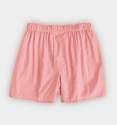 Plain Lilac End - on - End Cotton Boxer Shorts