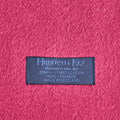 Plain Magenta Narrow Width Pure Cashmere Scarf