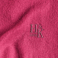 Plain Magenta Narrow Width Pure Cashmere Scarf