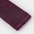 Plain Malvarosa Knitted Silk Tie