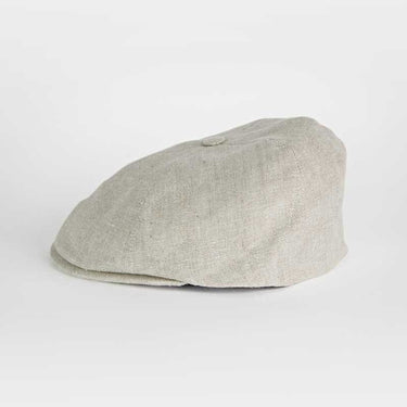 Plain Natural Linen Toni Cap