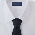 Plain Navy Knitted Cashmere Tie