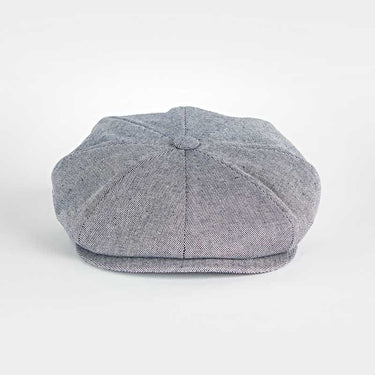 Plain Navy Oxford Gatsby Cap