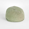 Plain Olive Linen Toni Cap