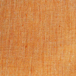 Plain Orange 100% Linen Flat Cap