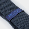 Plain Prussia Knitted Cashmere Tie