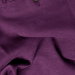 Plain Purple Stretch Cotton Trousers