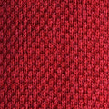 Plain Red Knitted Cashmere Tie