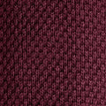 Plain Wine Knitted Cashmere Tie