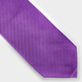 Purple Herringbone Silk Tie