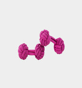 Raspberry Pink Knot Links