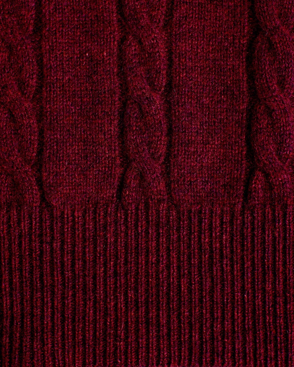 Red Cashmere Cricket Sweater