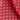 Red & White Medium Spot Silk Pocket Square