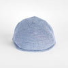 Royal Blue Basket Weave Cotton & Linen Toni Cap