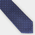 Royal Blue Floating Floral Silk Tie