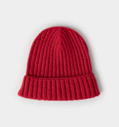 Ruby Red Cashmere Beanie