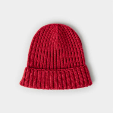 Ruby Red Cashmere Beanie