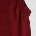 Russet Red Cashmere Vest