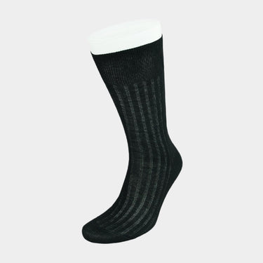 Short Black Cotton Socks