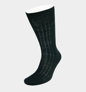 Short Black Wool Socks