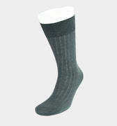 Short Dark Grey Cotton Socks