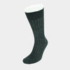 Short Dark Grey Wool Socks