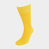 Short Yellow Wool Socks