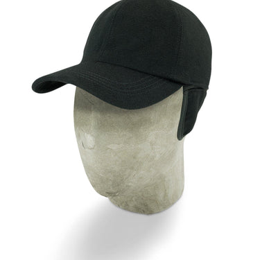 Black Loro Piana Storm System Wool Baseball Cap - Hilditch & Key