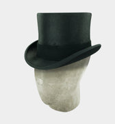 Black Melusine Top Hat - Hilditch & Key