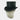 Black Melusine Top Hat - Hilditch & Key