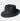 Black Rivoli Trilby - Hilditch & Key