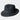 Black Rivoli Trilby - Hilditch & Key