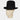 Black Tall Homburg - Hilditch & Key