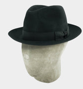 Black Topham Trilby - Hilditch & Key