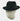 Black Topham Trilby - Hilditch & Key