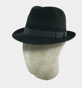 Black Weekender Trilby - Hilditch & Key