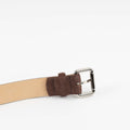 Brown Suede Mount Leather Belt