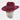 Burgundy Bruand Fedora